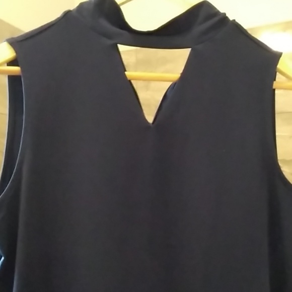 JONES  NY- Navy Jersey Knit Tank - Picture 6 of 8